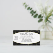 ロゴスタイリッシュTHANK YOU NETWORKING 名刺 (スタンド正面)