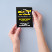 ロゴスタイルのスピードメーター チラシ (手)