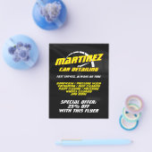 ロゴスタイルのスピードメーター チラシ (シングル)