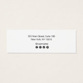 ロゴスタッドイヤリングディスプレイカードの追加 (裏面)