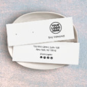 ロゴスタッドイヤリングディスプレイカードの追加