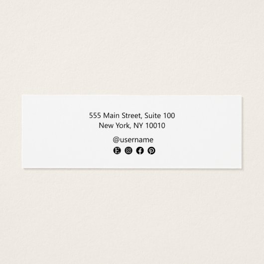 ロゴスタッドイヤリングディスプレイカードの追加 (裏面)