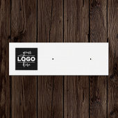 ロゴスタッドイヤリングディスプレイカード