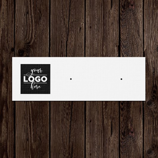 ロゴスタッドイヤリングディスプレイカード