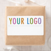 ロゴステッカー付き一時ネームタグ ネームバッジ ラベル (インサイチュ)