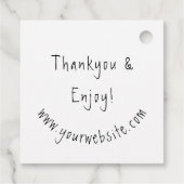 ロゴスモールクラフト事業名Webサイサンキュート フェイバータグ