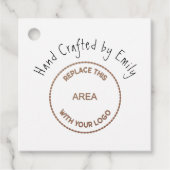 ロゴスモールクラフト事業名Webサイサンキュート フェイバータグ