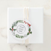 ロゴスモールビジネスマーケティングハッピーホリデーズギフト フェイバータグ (インサイチュ)