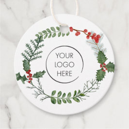 ロゴスモールビジネスマーケティングハッピーホリデーズギフト フェイバータグ