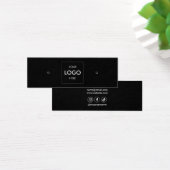 ロゴソーシャルメディアのイヤリングディスプレイ (デスク)