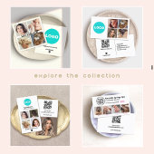 ロゴソーシャルメディアのフォトカード – Instagram 名刺