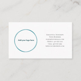 ロゴソーシャルメディアの名刺のパーソナライズ 名刺