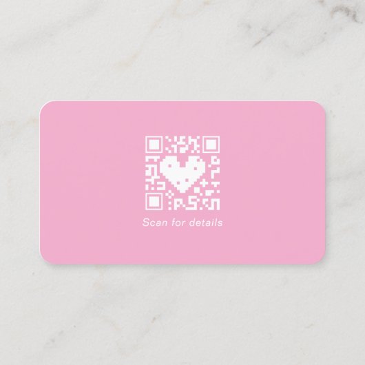 ロゴソーシャルメディアQRコードの追加企業の 名刺 (裏面)