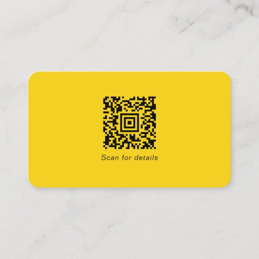 ロゴソーシャルメディアQRコードの追加企業の 名刺 (裏面)