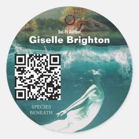 ロゴタウペ作家販促資料 ラウンドシール (正面)