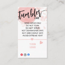 ロゴタンブラーカードを追気に加する