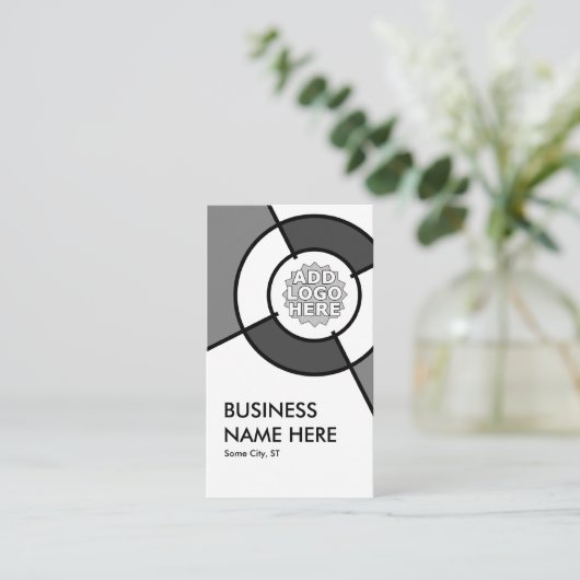 ロゴターゲット 名刺 (スタンド正面)