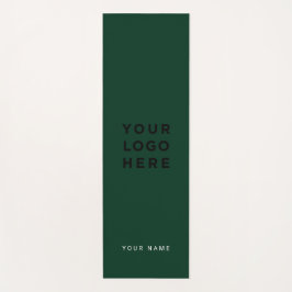ロゴダークグリーンネーム会社プロモーションインスタグラム ヨガマット