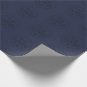 ロゴデザインのオリジナル包装紙 ラッピングペーパー (角)