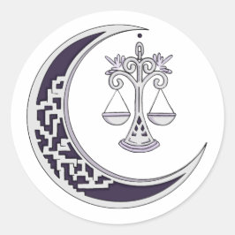 ロゴデザインシール ラウンドシール