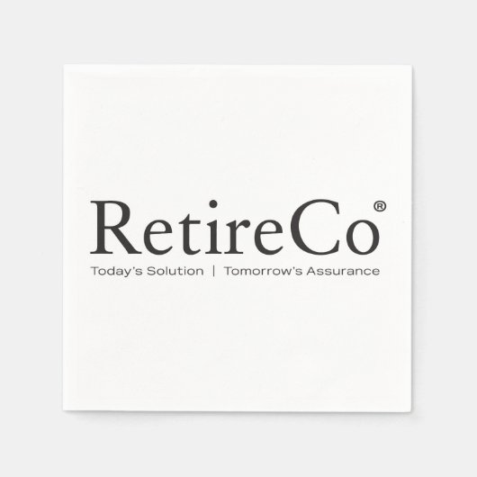 ロゴナプキンス スタンダードカクテルナプキン (正面)