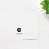 ロゴネックレスジュエリーディスプレイカード (デスク)