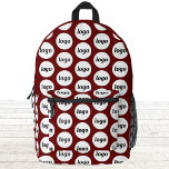 ロゴパターンプロモーションビジネスブルゴーニュ赤 プリントバックパック<br><div class="desc">このデザインに自分のロゴを追加する。ミニマリストとプロフェッショナル。従業員素晴らし、スタッフ、顧客および顧客のプロモーション製品の場合。見本市、旅行、または企業のイベントと景品にスポーツの最適。その他のバージョンについては、コレクションを参照。</div>