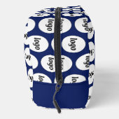 ロゴパターンプロモーションビジネスNavy Blue ドップキット (右)