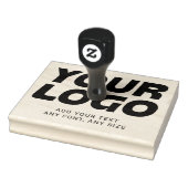 ロゴパーソナライズされたと文字プロフェッショナルテンプレート ラバースタンプ (スタンプ)