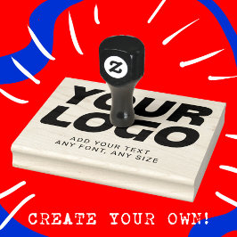 ロゴパーソナライズされたと文字プロフェッショナルテンプレート ラバースタンプ