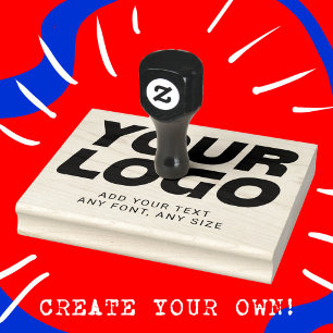 ロゴパーソナライズされたと文字プロフェッショナルテンプレート ラバースタンプ