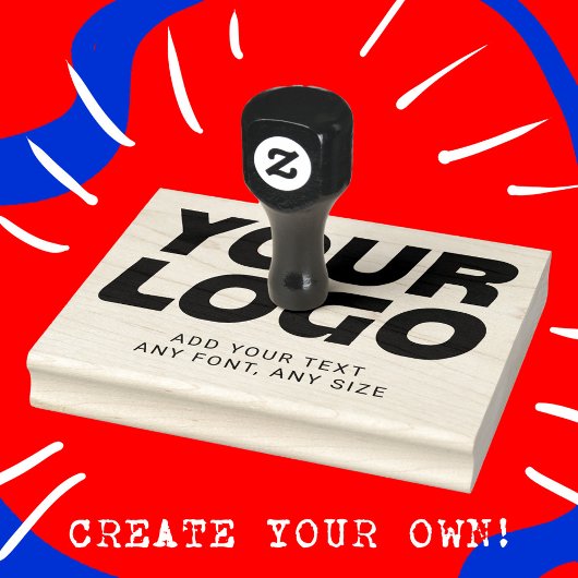 ロゴパーソナライズされたと文字プロフェッショナルテンプレート ラバースタンプ