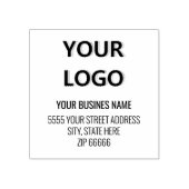 ロゴパーソナライズされたのアドレス名ラバースタンプ ラバースタンプ (インプリント)