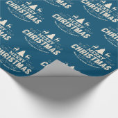 ロゴパーソナライズされたのクリスマスラッピング紙 ラッピングペーパー (角)