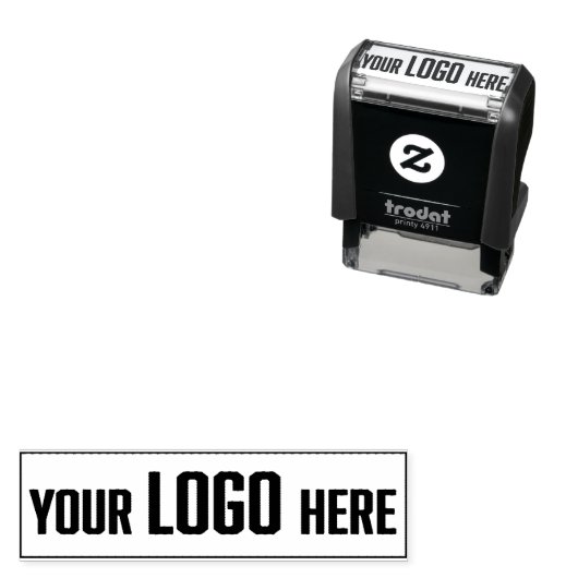 ロゴパーソナライズされたのスモールビジネス向けパッケージ セルフインキングスタンプ (インサイチュ)