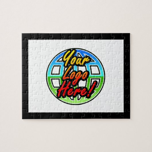 ロゴパーソナライズされたまたはフォトギフトパズル ジグソーパズル (横)