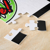 ロゴパーソナライズされたまたはフォトギフトパズル ジグソーパズル (側面)
