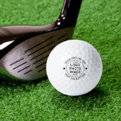 ロゴパーソナライズされたまたは写真のカスタム色 ゴルフボール