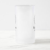 ロゴパーソナライズされたイベント フロストグラスビールジョッキ (中央)