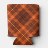 ロゴパーソナライズされたオレンジ色パタモダンーン 缶クーラー (裏面)