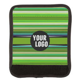 ロゴパーソナライズされたグリーンパタモダンーン ラゲッジ ハンドルラップ