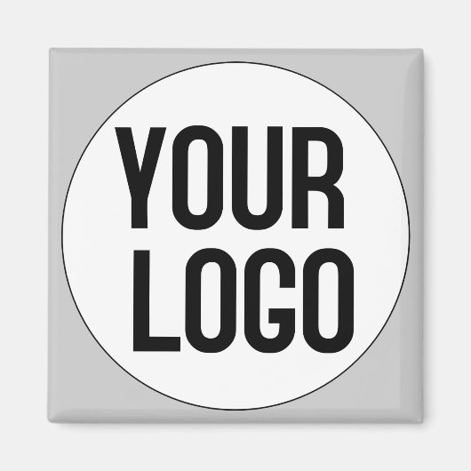ロゴパーソナライズされたデザインテンプレートオン マグネット (正面)