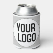 ロゴパーソナライズされたデザインテンプレートオン 缶クーラー (缶正面)