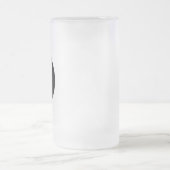 ロゴパーソナライズされたビジネス会社スクリプトビール フロストグラスビールジョッキ (中央)