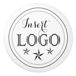 ロゴパーソナライズされた付きセラミックノブ セラミックノブ