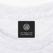 ロゴパーソナライズされた付き、スローガンとWebサイト