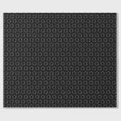 ロゴパーソナライズされた文字事業ラッピング紙 ラッピングペーパー (フラット)