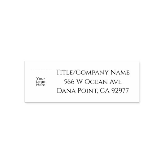 ロゴパーソナライズされた自己インキング用ゴム印 セルフインキングスタンプ (デザイン)