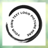 ロゴパーソナライズされた車マグネット ウィンドウサイン (シート3)