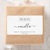 ロゴパーソナライズされたSOAPラベルシール ラベル (インサイチュ)